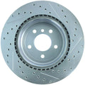 Stoptech auto part installed view