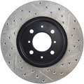 Stoptech auto part close-up