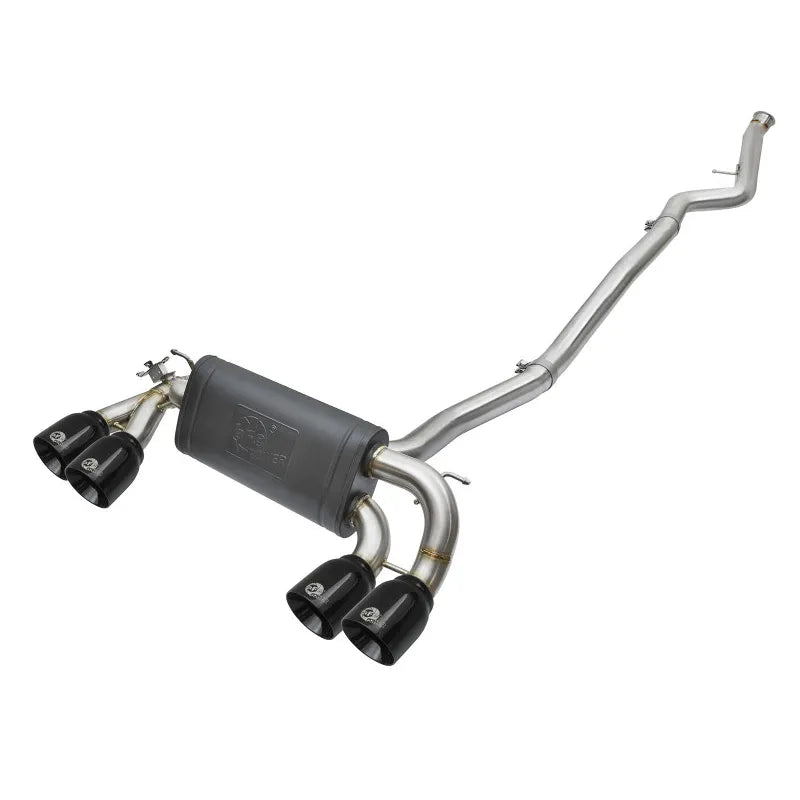 aFe black cat-back exhaust