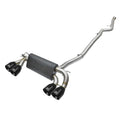 aFe black cat-back exhaust