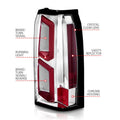 ANZO tail light installed view