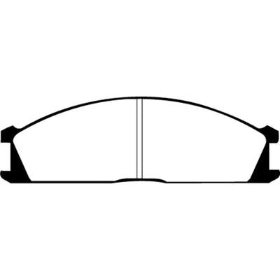 EBC red auto part