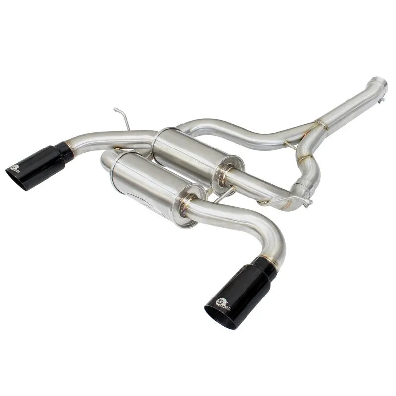 aFe black axle-back exhaust