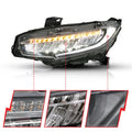 ANZO headlights close-up