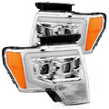 AlphaRex headlights detail