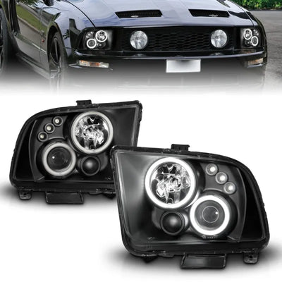 ANZO black headlights