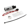 DeatschWerks fuel pump close-up