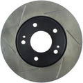 Stoptech auto part close-up