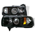 SPYDER headlights close-up