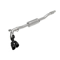 aFe cat-back exhaust installed view