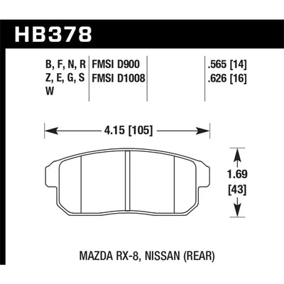 Hawk Performance auto part