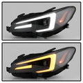 SPYDER headlights installed view