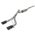 aFe exhaust installed view