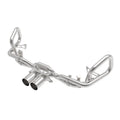 aFe cat-back exhaust detail