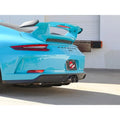 aFe cat-back exhaust close-up