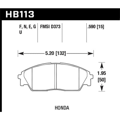 Hawk Performance auto part