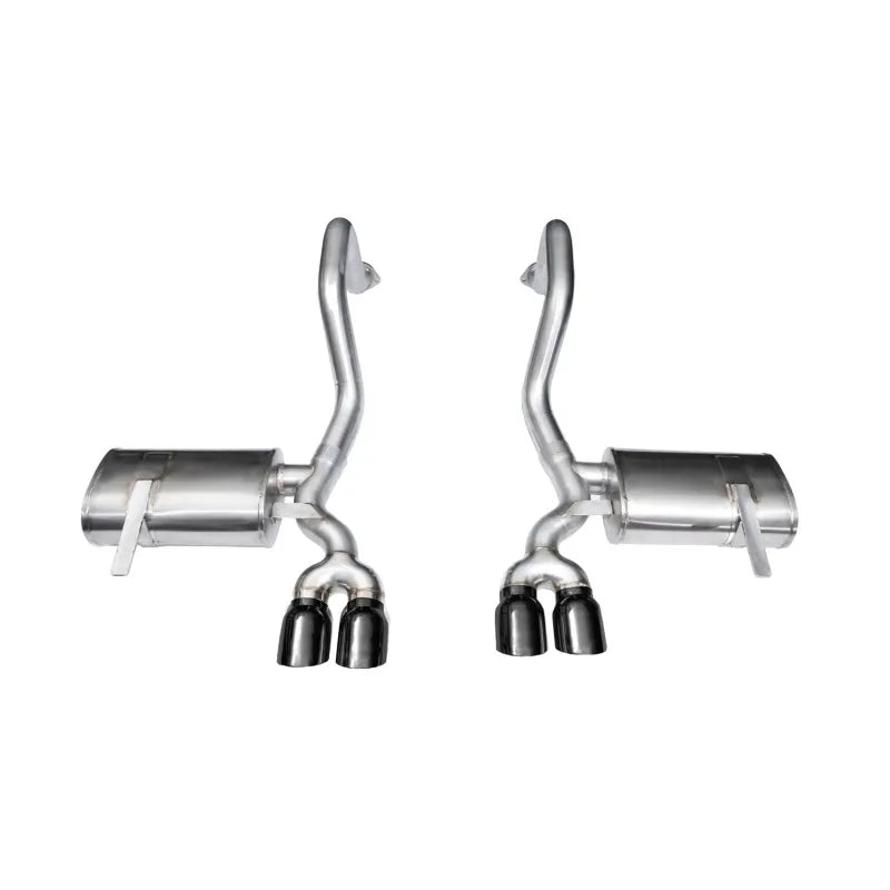 CORSA Performance polished axle-back exhaust