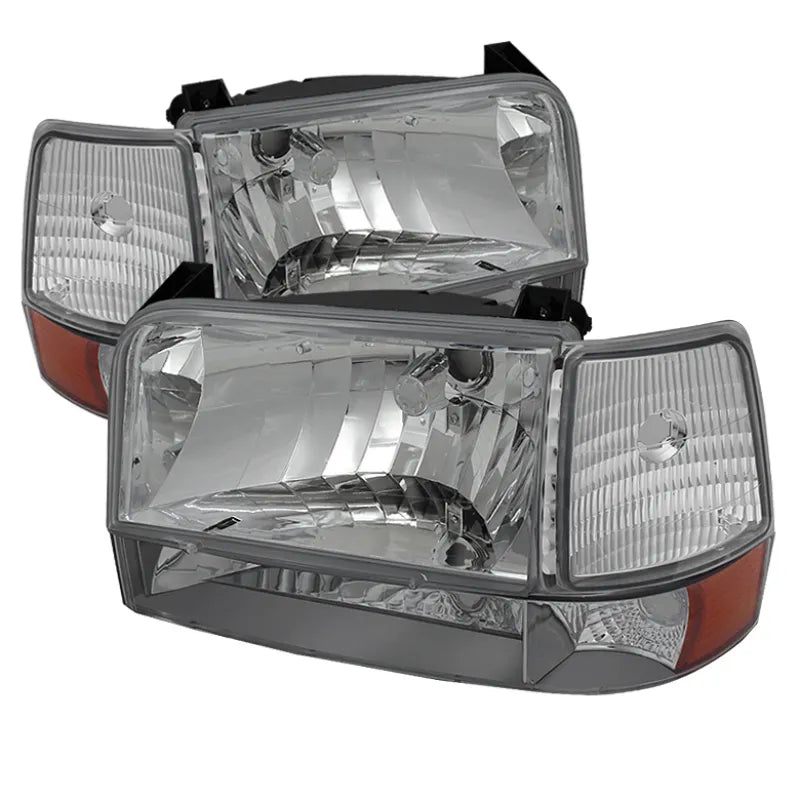 SPYDER chrome headlights