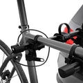Thule roof rack installed view