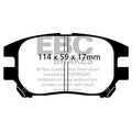 EBC auto part detail