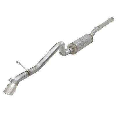 aFe polished cat-back exhaust