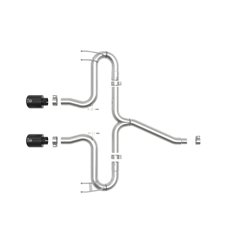 aFe black axle-back exhaust
