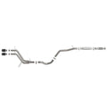 aFe cat-back exhaust close-up