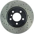 Stoptech auto part installed view