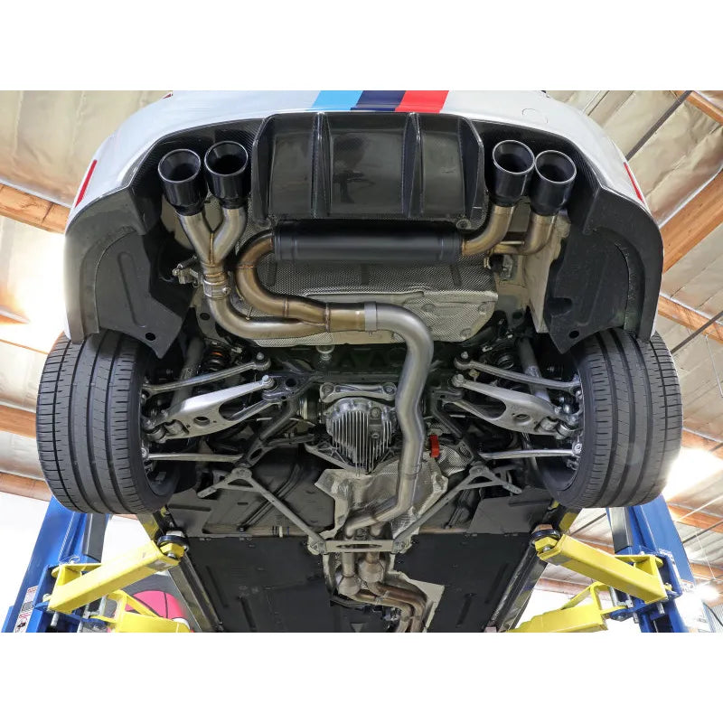 aFe polished cat-back exhaust