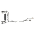 aFe cat-back exhaust close-up