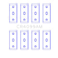 King Engine Bearings auto part close-up