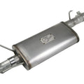 aFe cat-back exhaust detail
