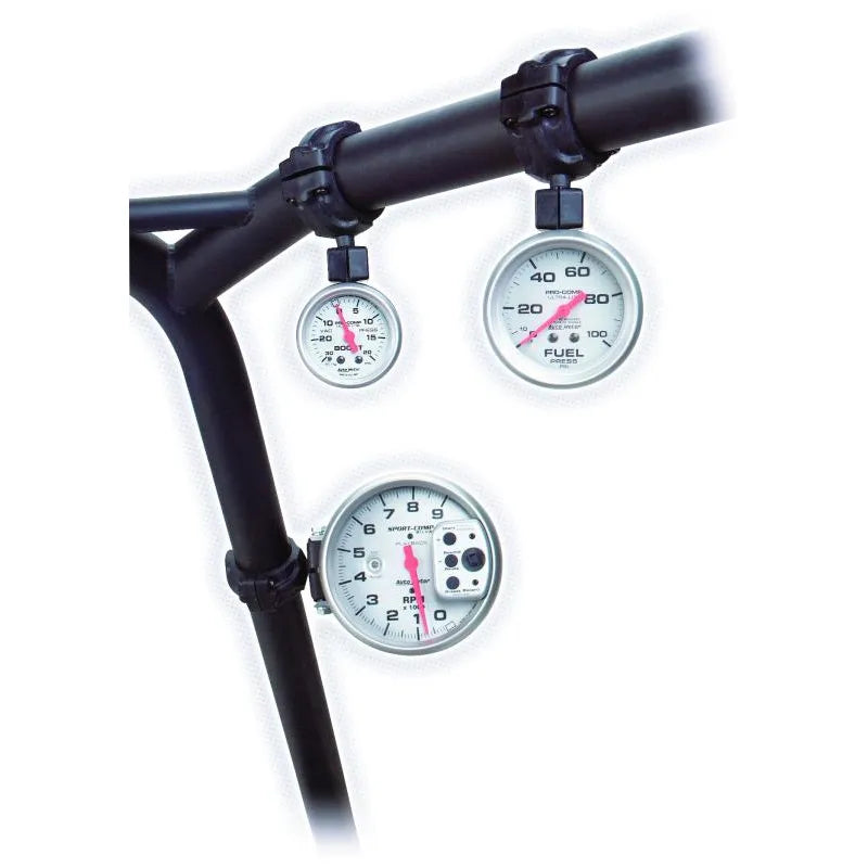 AutoMeter black gauge