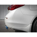 aFe cat-back exhaust installed view