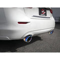 aFe cat-back exhaust close-up