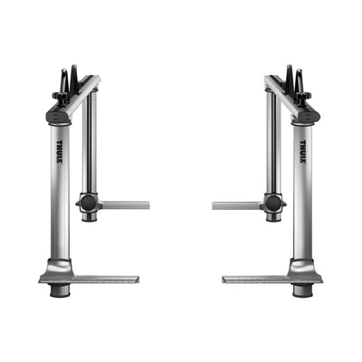 Thule silver roof rack