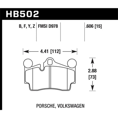 Hawk Performance auto part