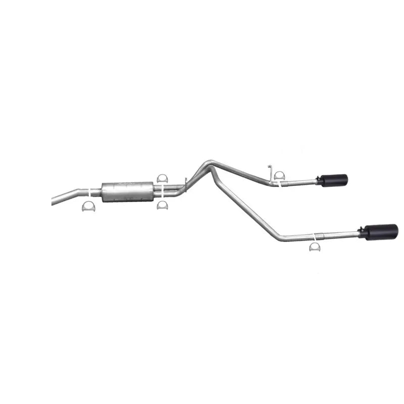 Gibson black cat-back exhaust