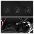 SPYDER headlights installed view