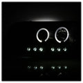 SPYDER headlights close-up