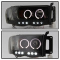 SPYDER headlights installed view