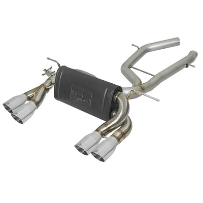 aFe polished axle-back exhaust