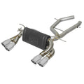 aFe polished axle-back exhaust