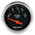 AutoMeter black gauge