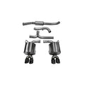 CORSA Performance cat-back exhaust installed view