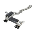 aFe cat-back exhaust detail