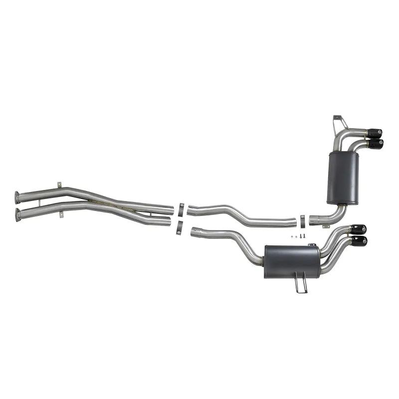 aFe black cat-back exhaust