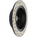 Stoptech auto part installed view