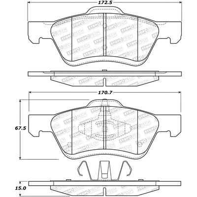 Stoptech auto part