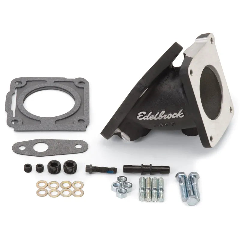 Edelbrock black throttle body
